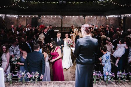 James & Nina's Wilton Music Hall London Wedding Photography