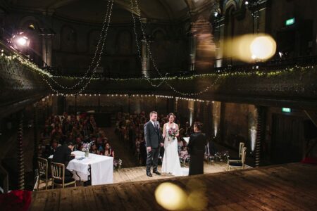 James & Nina's Wilton Music Hall London Wedding Photography