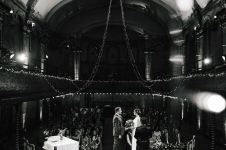 James & Nina's Wilton Music Hall London Wedding Photography
