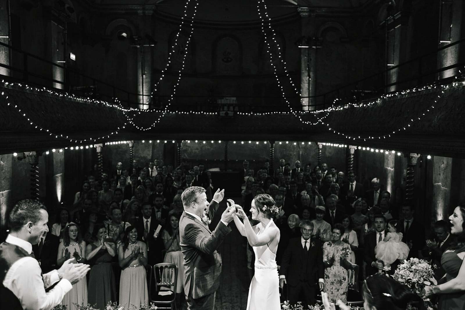 James & Nina's Wilton Music Hall London Wedding Photography