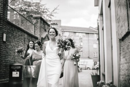 James & Nina's Wilton Music Hall London Wedding Photography