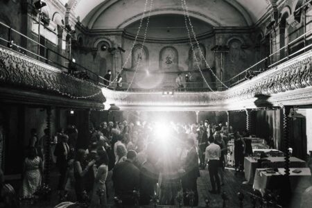 James and Nina's Wilton Music Hall London Wedding Photography