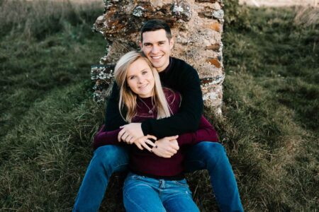 Surrey Engagement Photography at Waverley Abbey