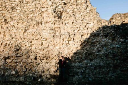 Surrey Engagement Photography at Waverley Abbey
