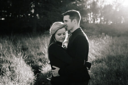 Surrey Engagement Photography at Waverley Abbey