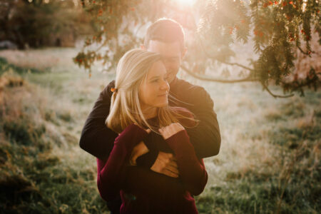 Surrey Engagement Photography at Waverley Abbey