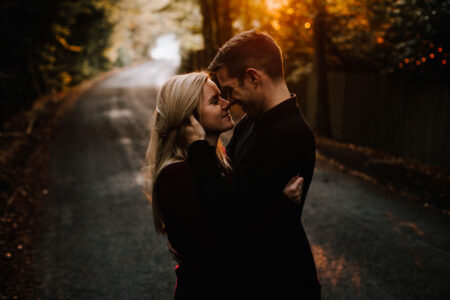 Surrey Engagement Photography at Waverley Abbey