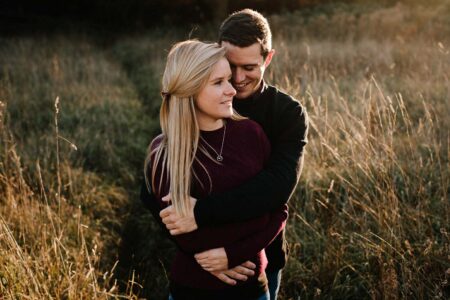 Surrey Engagement Photography at Waverley Abbey
