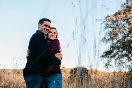 Surrey Engagement Photography at Waverley Abbey