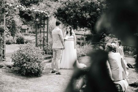 Summer wedding photography at Hook House Farm in Surrey