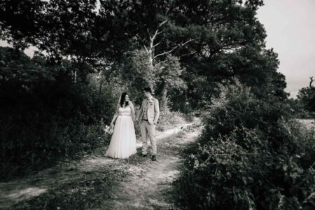 Summer wedding photography at Hook House Farm in Surrey