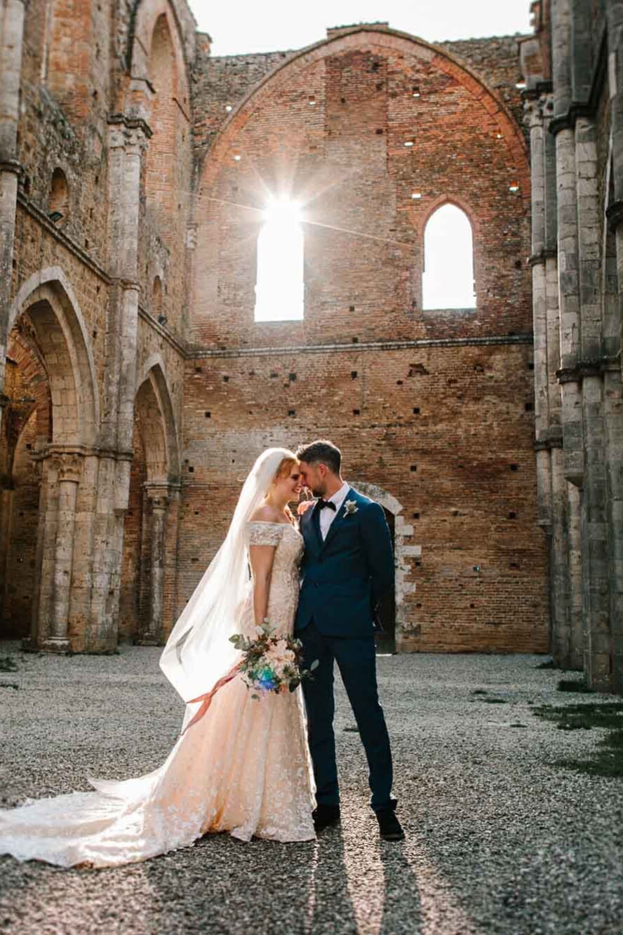 Real Wedding at Abbey San Galgano Tuscany by Fresh Shoot Studios