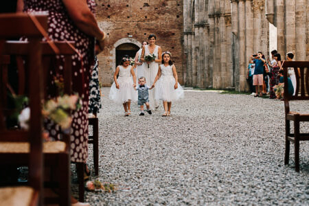 Real Wedding at Abbey San Galgano Tuscany by Fresh Shoot Studios