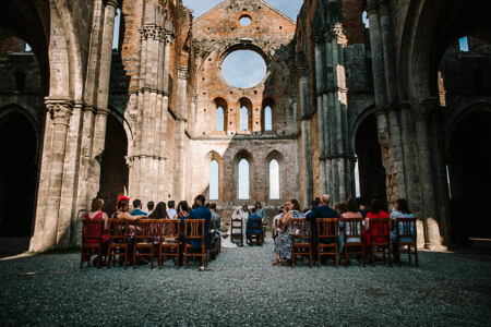 Real Wedding at Abbey San Galgano Tuscany by Fresh Shoot Studios