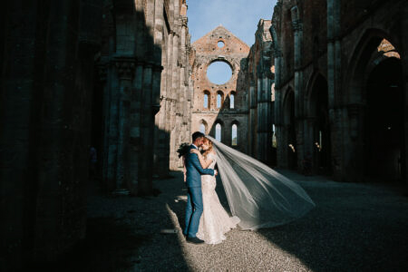 Real Wedding at Abbey San Galgano Tuscany by Fresh Shoot Studios