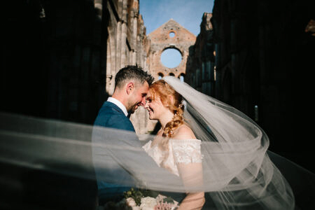 Real Wedding at Abbey San Galgano Tuscany by Fresh Shoot Studios