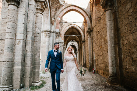 Real Wedding at Abbey San Galgano Tuscany by Fresh Shoot Studios